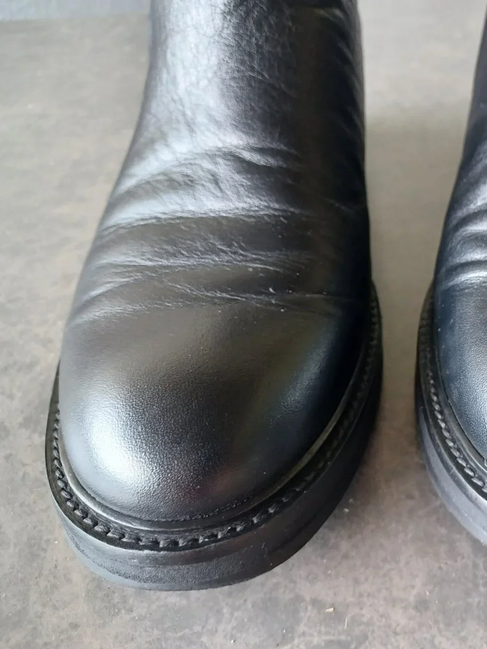 Thursday Boot Co Women's Zip-Up Boot Size 8 Black